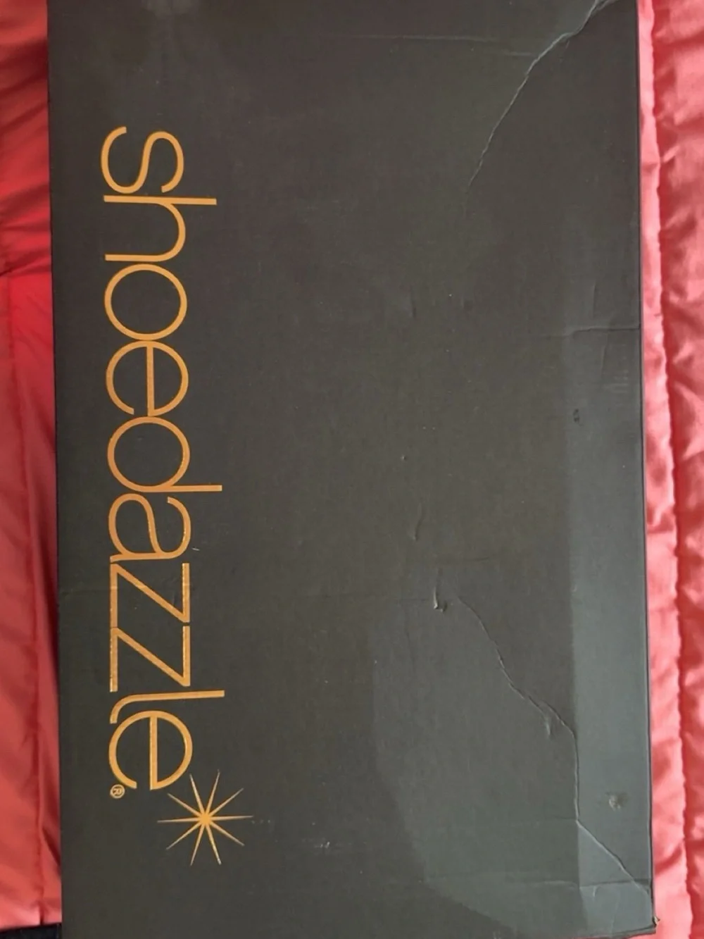 Zara Black Patent Knee-High Block Heel Boots